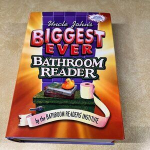 Uncle John's Biggest Ever Bathroom Reader Hardcover Book – May 7, 2002
